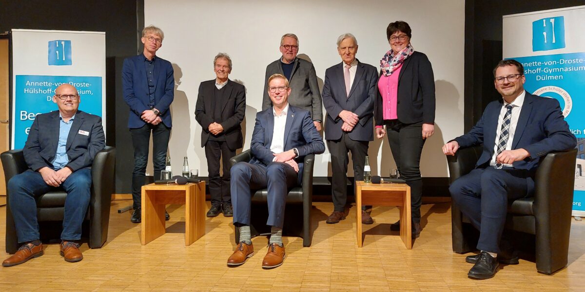 Hintere Reihe: Christian Fischer, Klaus Anderbrügge, Thomas Sternberg, Heribert Woestmann, Anne-Maria Krusel Vordere Reihe: Marc Bednara, Carsten Hövekamp, Thomas Düttmann